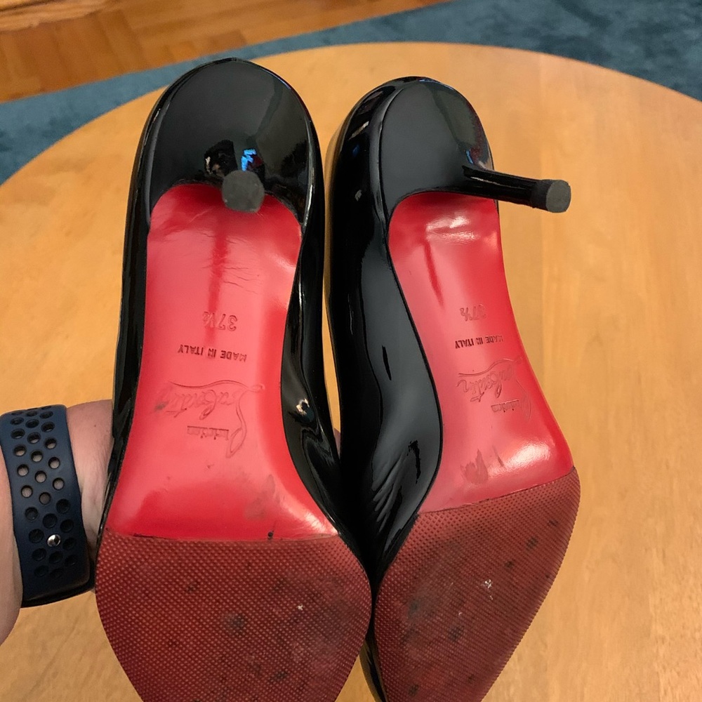 Christian Louboutin patent leather heels